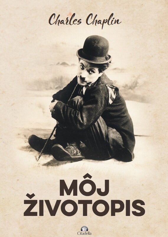 Fotografia obálky knihy Charles Chaplin, môj životopis