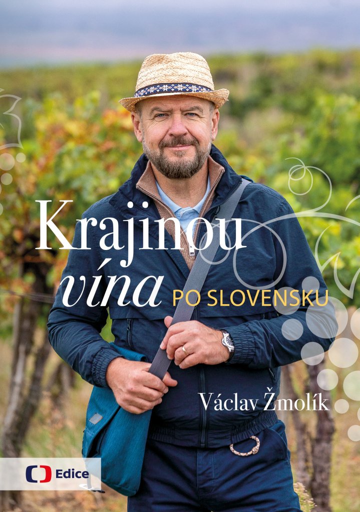 Fotografia obálky knihy Krajinou vína po Slovensku