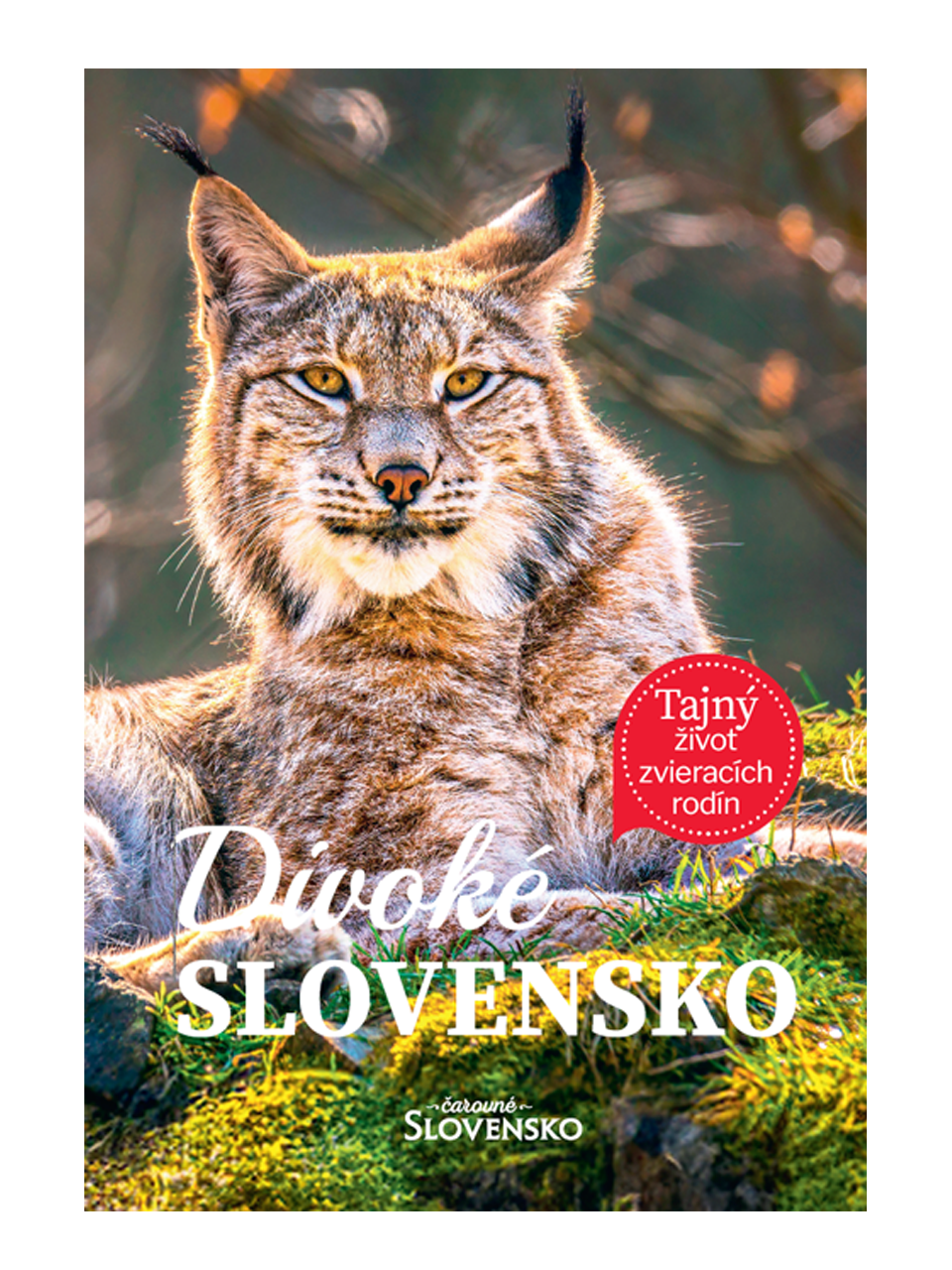Fotografia obálky knihy Divoké Slovensko, tajný život zvieracích rodín
