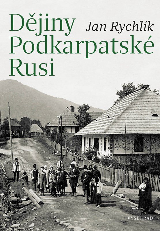 Fotografia obálky knihy Dějiny Podkarpatské Rusi