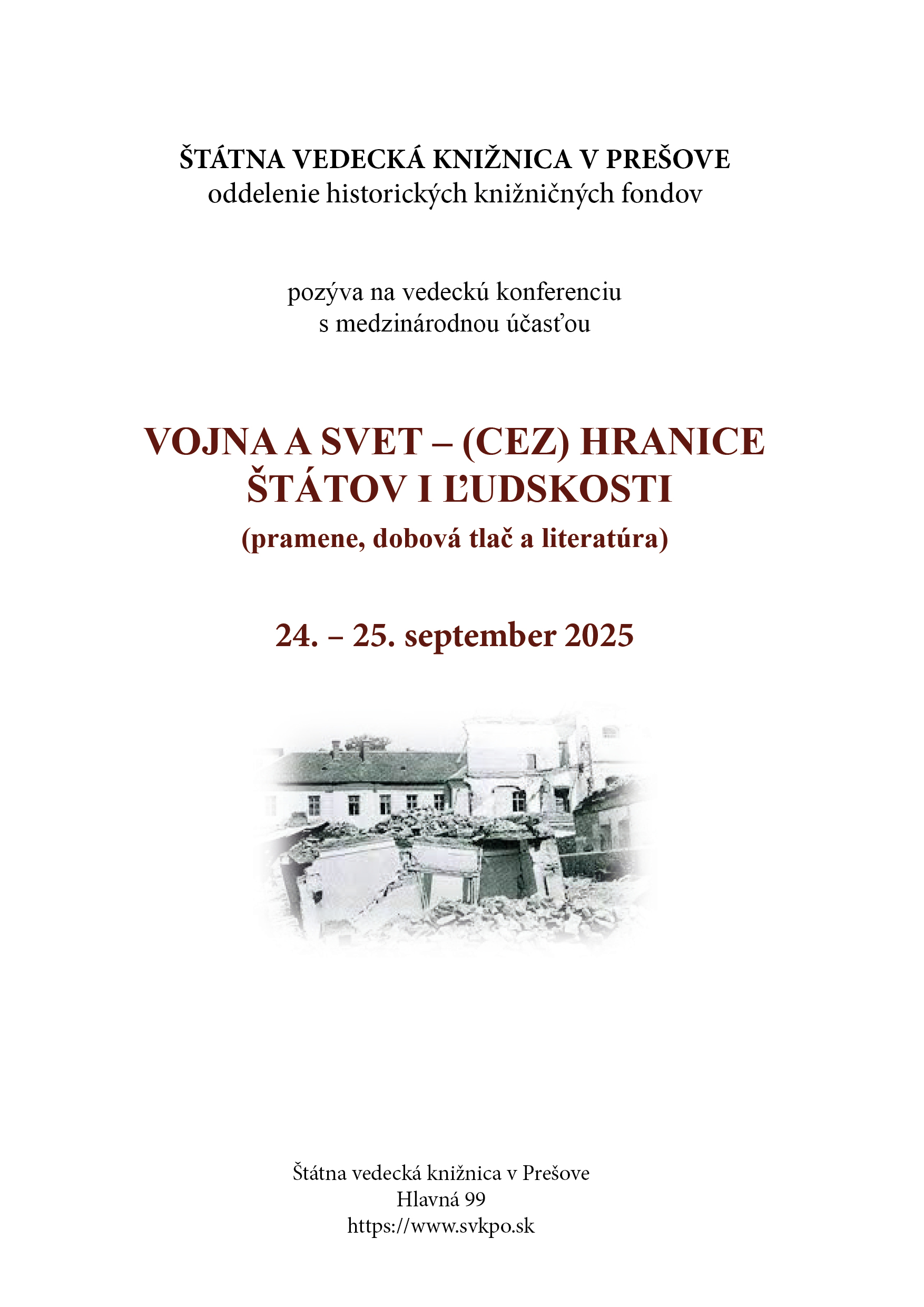 Obsah plagátu k podujatiu v texte