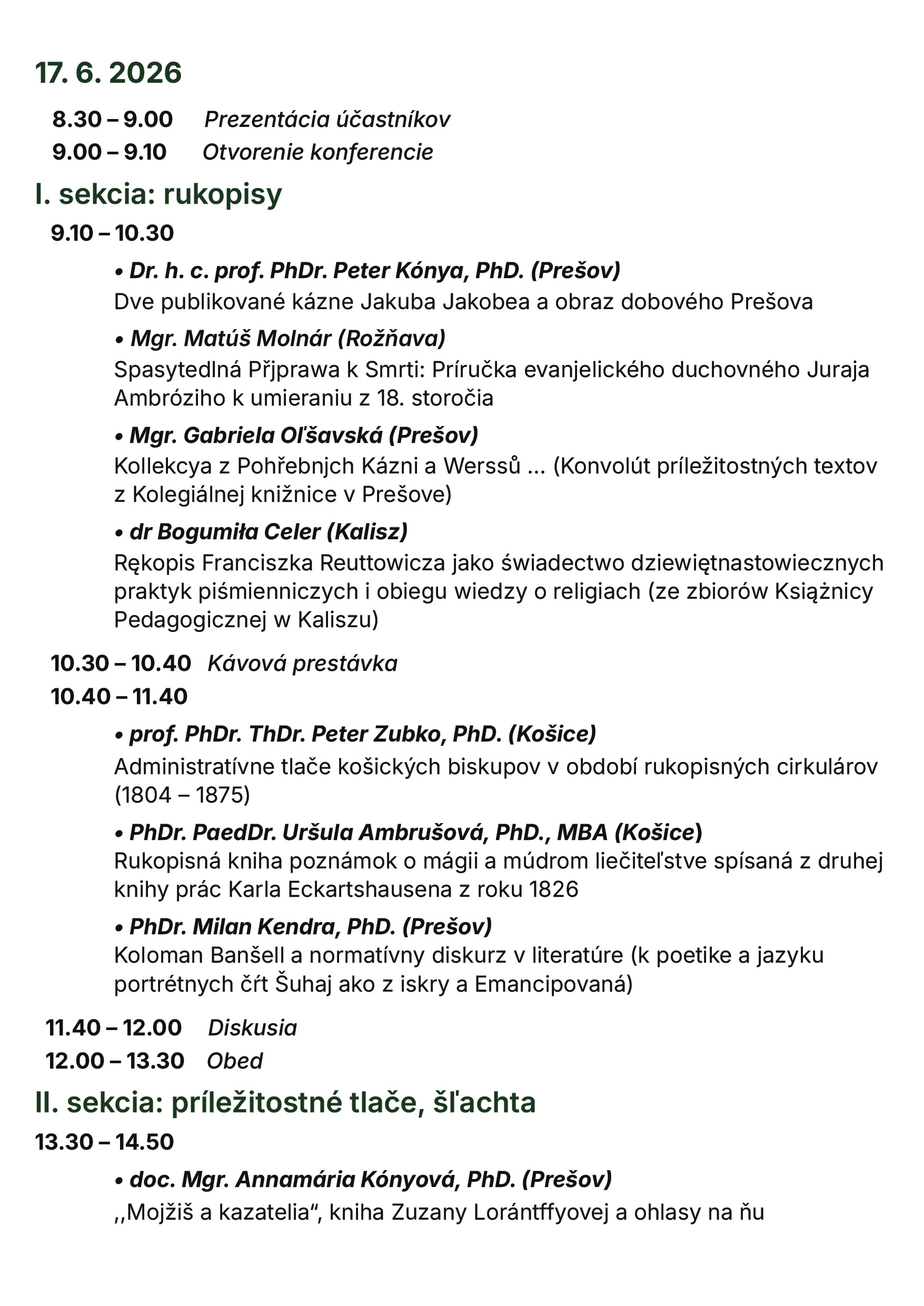 Progam_Od rukopisu_I