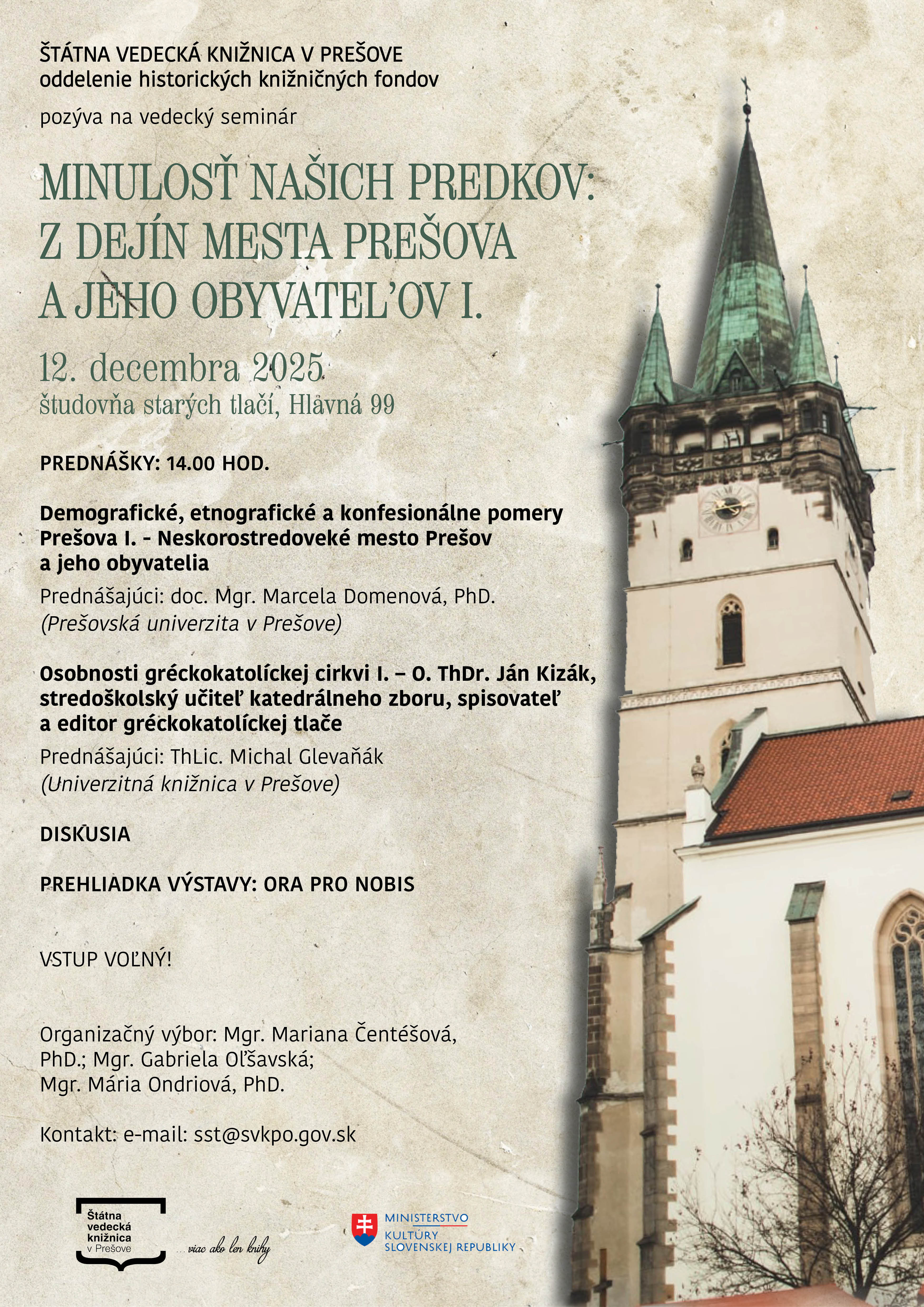 Obsah plagátu k podujatiu v texte.