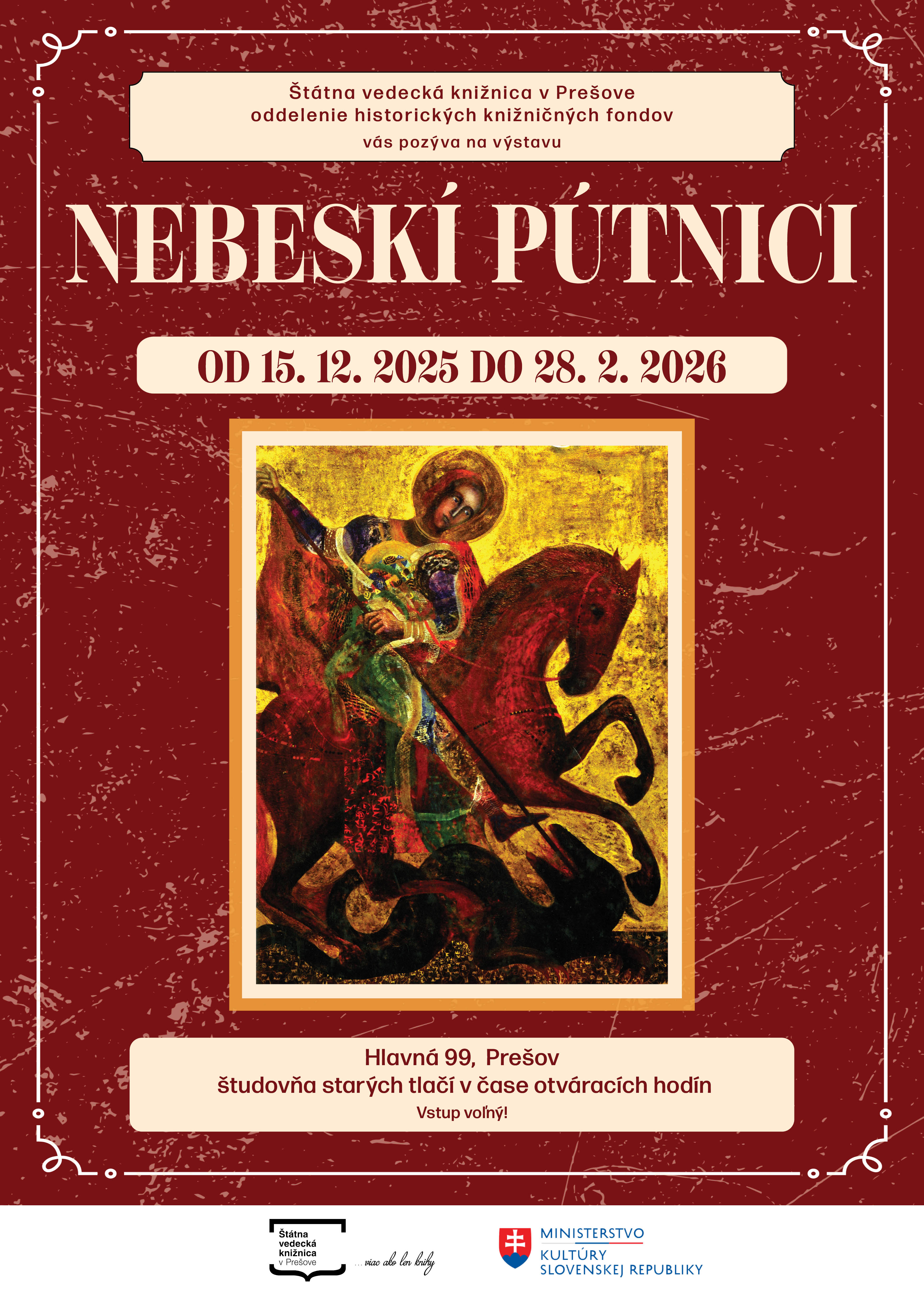 Obsah plagátu k podujatiu v texte.